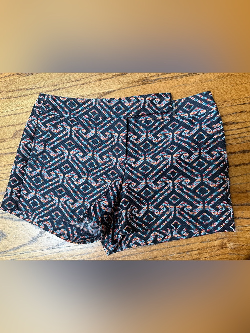 Trina Turk Geometric Print Shorts